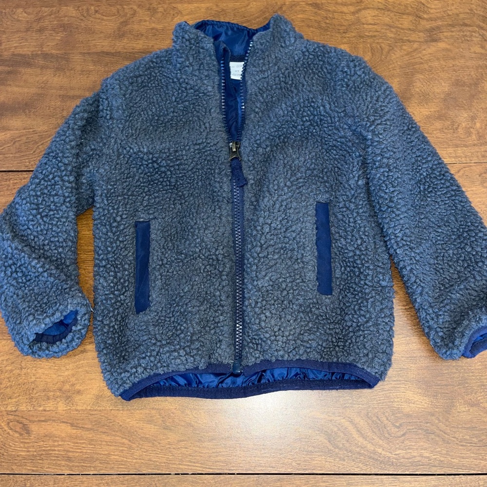 Okie Dokie Gray Fleece Kids Jacket